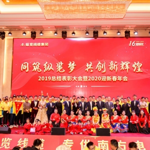 同筑縱覽夢(mèng)，共創(chuàng)新輝煌——縱覽集團(tuán)2019年總結(jié)表彰大會(huì)暨2020年迎新春年會(huì)圓滿成功 . ...